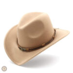 Chapeau de cowboy inspiré par le cactus, parfait pour l'été