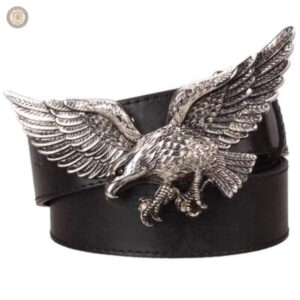 Ceinture Cowboy Aigle en cuir authentique