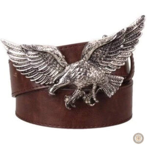 Accessoire de mode western avec aigle stylisé