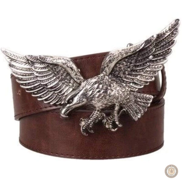 Accessoire de mode western avec aigle stylisé
