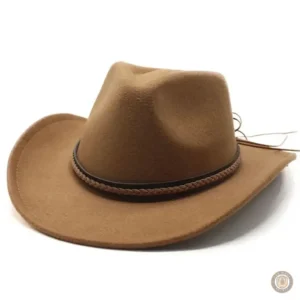 Chapeau Western pour concours, style cowboy authentique