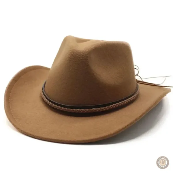 Chapeau Western pour concours, style cowboy authentique