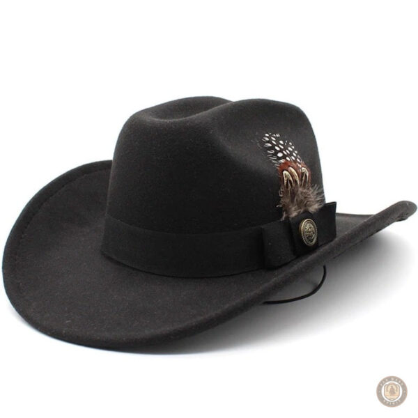 Chapeau cowboy western en feutre pour un look authentique
