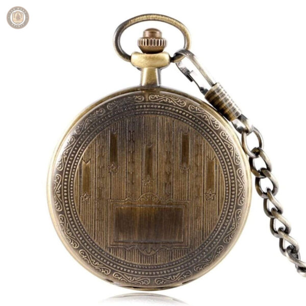Montre à gousset mécanique ancienne élégante
