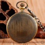 Design vintage pour montre à gousset mécanique