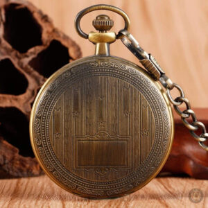 Design vintage pour montre à gousset mécanique