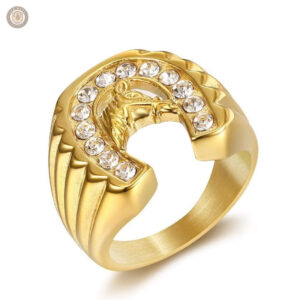 Bague Fer à Cheval au style western