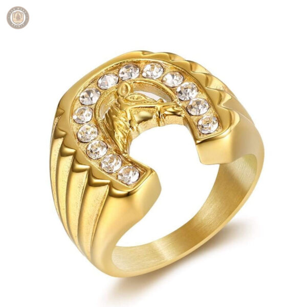 Bague Fer à Cheval au style western