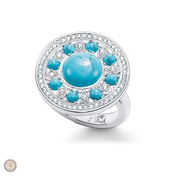 Bague Country en argent au style western élégant