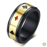 Bague Poker Western en design élégant et intemporel