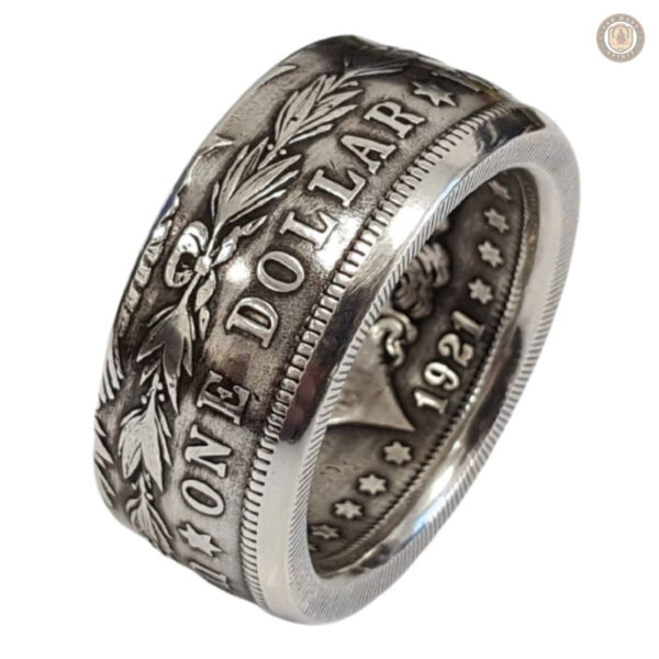 Bague Western Dollar au design inspiré du style cowboy