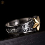 Bijou western en argent avec design étoilé