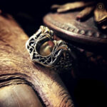 Bague style western, design fer à cheval pour un look unique
