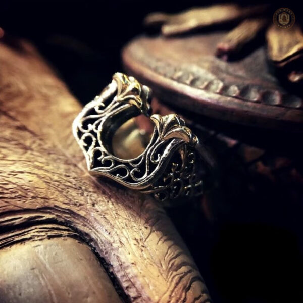 Bague style western, design fer à cheval pour un look unique