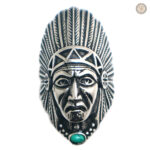Bague western pour homme, design inspiré de la culture Navajo