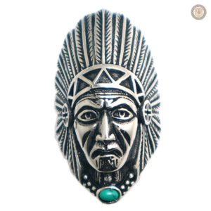 Bague western pour homme, design inspiré de la culture Navajo