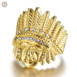 Bague Western Chef Indien au design traditionnel