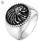 Bague Tête de Mort Indien style western