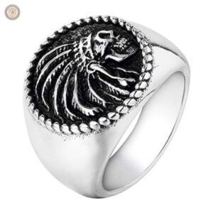Bague Tête de Mort Indien style western