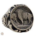 Bague western homme au design authentique et élégant