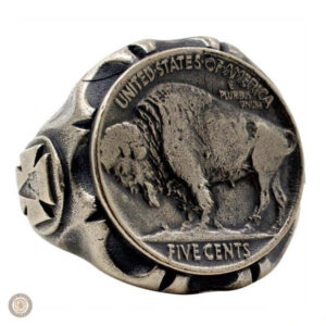 Bague western homme au design authentique et élégant