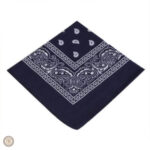 Bandana Cowboy Bleu Marine en tissu résistant et stylé