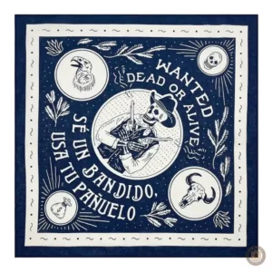 Bandana cowboy Dead or Alive, accessoire tendance