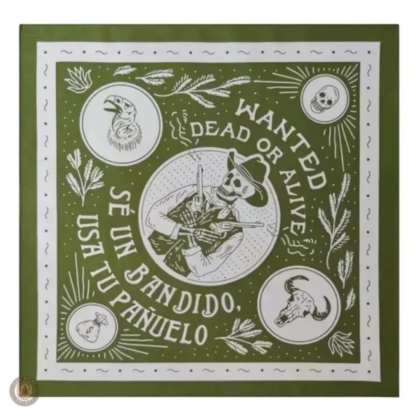 Accessoire Dead or Alive, bandana pour style western
