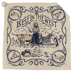 Bandana pour cowboy style Far West