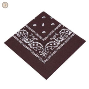 Bandana Cowboy Marron en style western