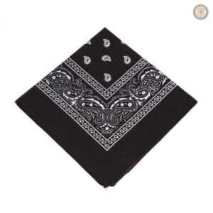 Bandana Cowboy Noir pour un look western authentique