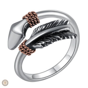 Bague argent style western élégante et tendance