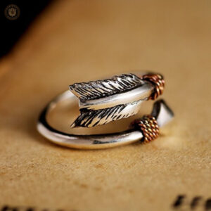Bague western en argent, design unique et raffiné