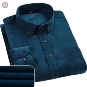Chemise Western Bleu Turquoise pour homme