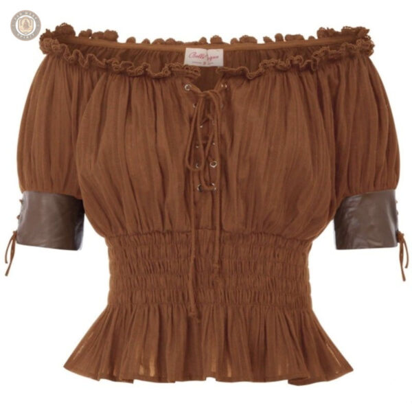 Blouse western femme à motifs pour un style décontracté