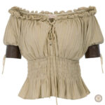 Chemise country femme avec des détails raffinés