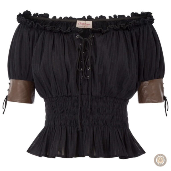 Blouse à manches longues pour un style country chic
