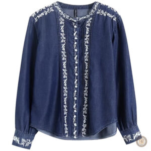 Blouse western femme au style cowboy