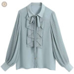 Blouse country pour femme au style western élégant
