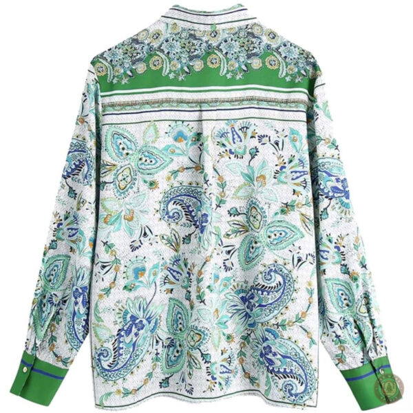 Vêtement western féminin, blouse romantique à manches longues