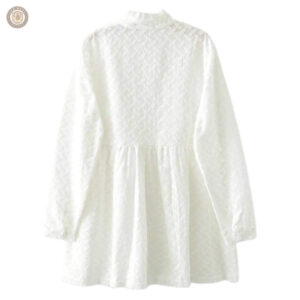 Vêtement féminin au style western, couleur blanche