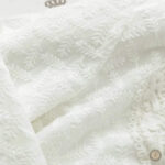 Top blanc pour femmes, inspiration western chic