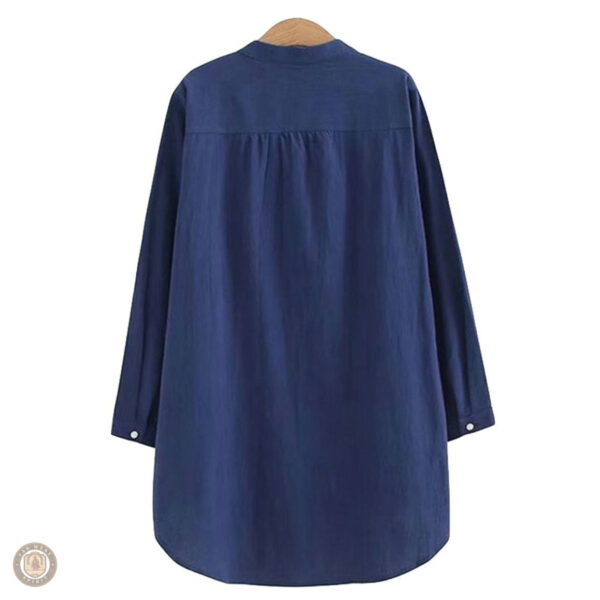 Vêtement western féminin bleu, design élégant et confortable