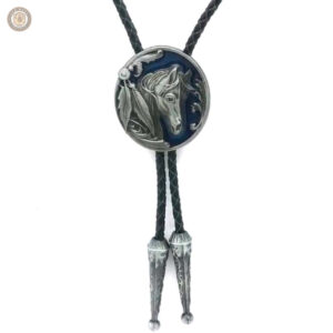 Bolo tie avec motif cheval élégant et original