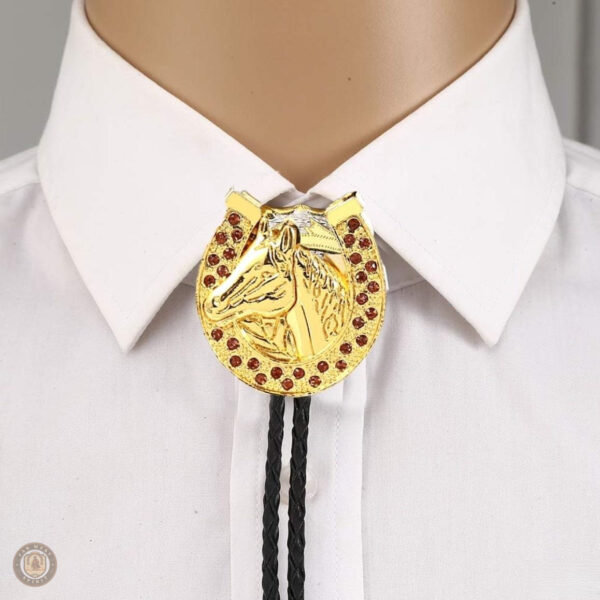 Bolo tie décoratif, idéal pour ajouter une touche de caractère