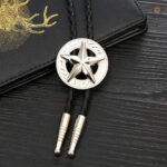 Accessoire de mode bolo tie, style étoile distinctif