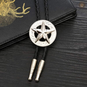 Accessoire de mode bolo tie, style étoile distinctif