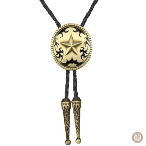 Bolo tie élégant avec étoile décorative