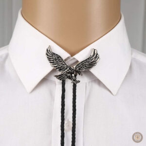 Bolo tie avec design d’aigle distinctif