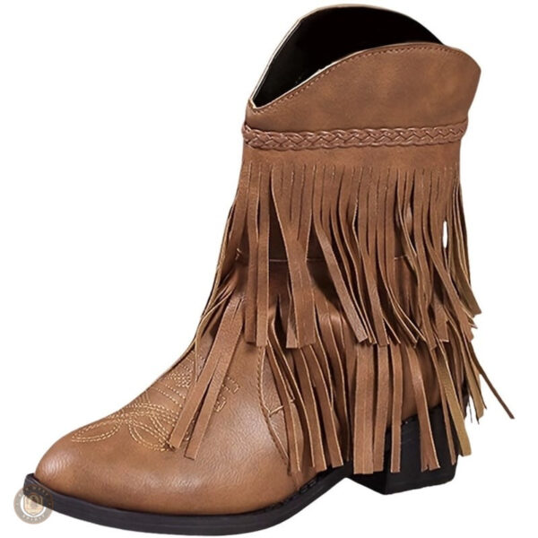Boots Country Femme en style cowboy élégant